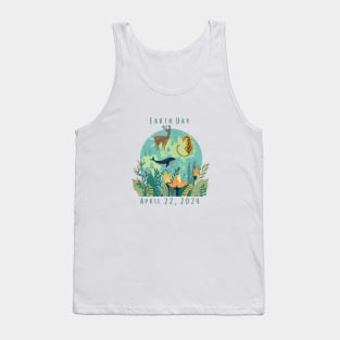 Earth Day April 22 Tank Top